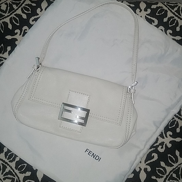 Authentic Vintage white Fendi bag